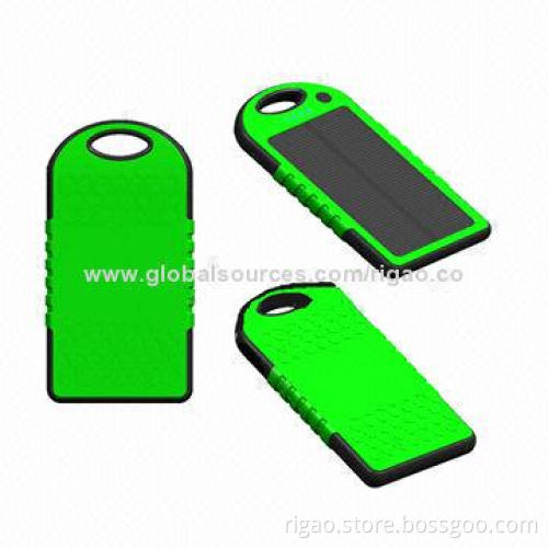 5000mAh Solar Power Bank with USB Cable